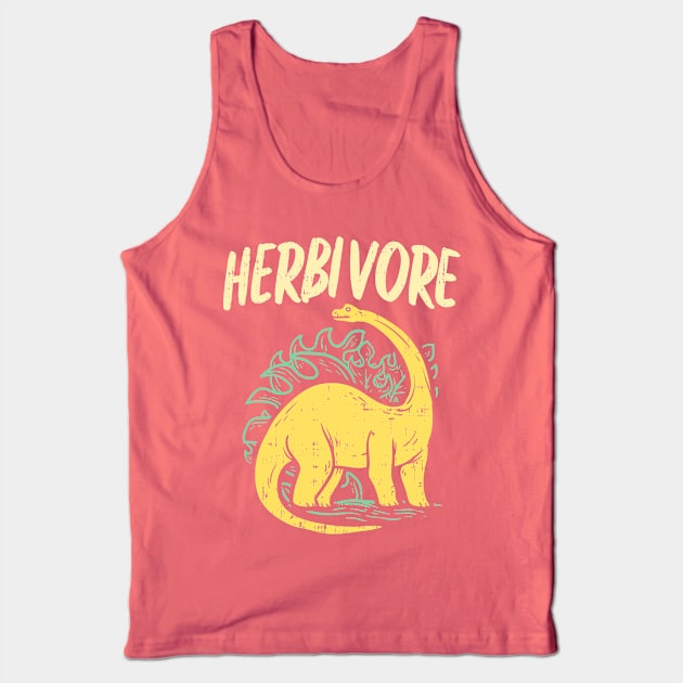 Brontosaurus Herbivore Tank Top by VBleshka